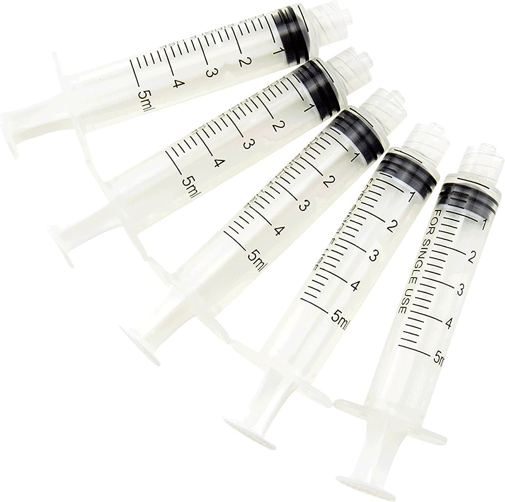 5 cc/ml syringe